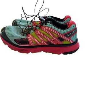 Salomon men’s trail running shoes sneakers sz 8 gently used